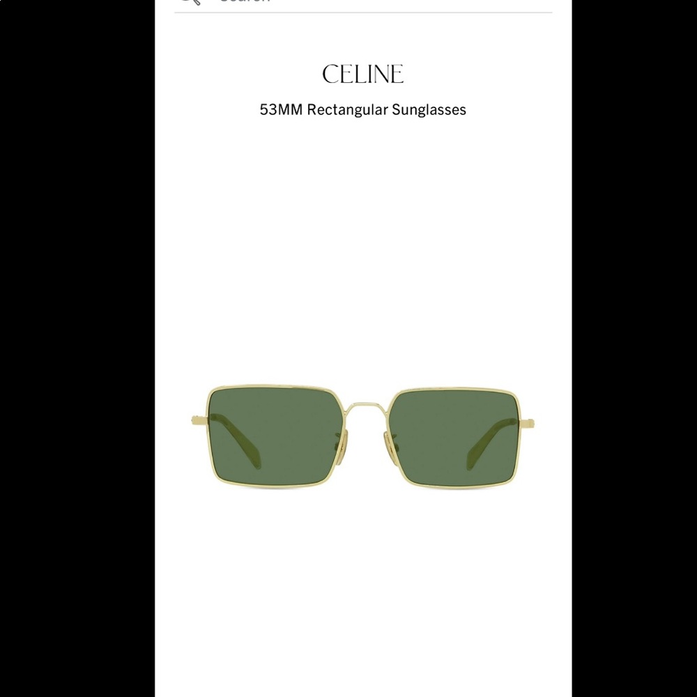 NWOT CELINE SUNGLASSES